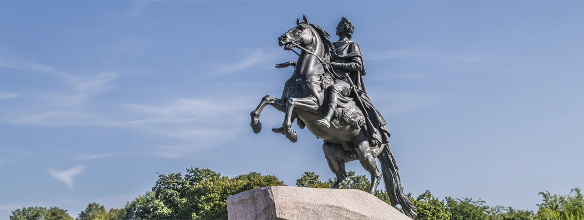 Bronze Horseman Statue