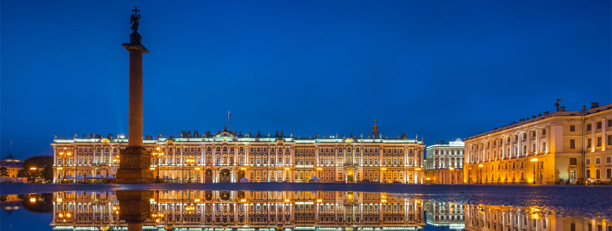 Winter Palace in Saint Petersburg Russia
